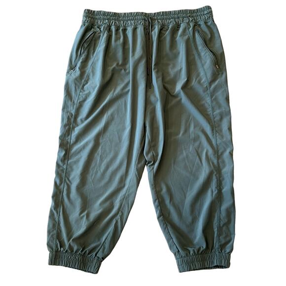 Zella Women's Lightweight Cropped Joggers Sage Green Size 2X - Picture 1 of 7